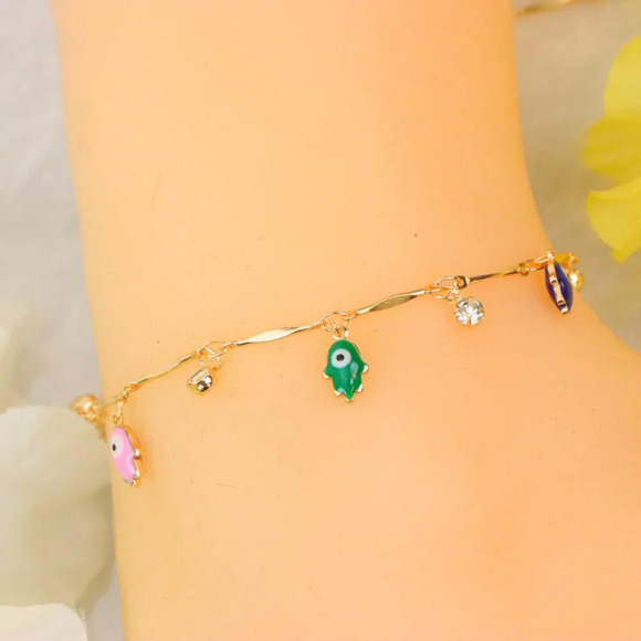 Minimalist Anklet, Sleek & Modern Design, Women’s Fashion, YC110142-A - Picture 7 of 10